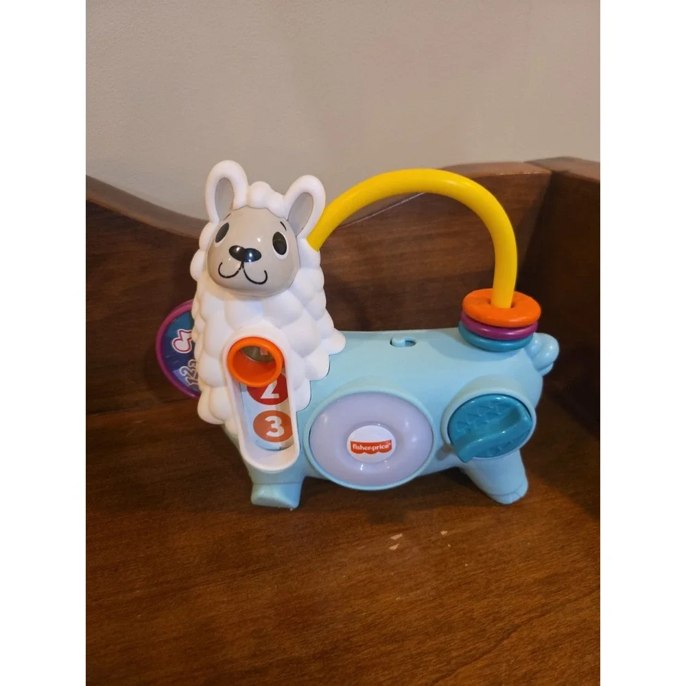 Fisher Price Linkimals 123 Activity Llama Interactive Learning Toy Lights Sounds